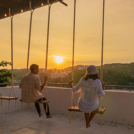 Hotel Casa Justina Puerto Ángel エクステリア 写真