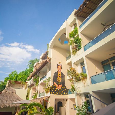 Hotel Casa Justina Puerto Ángel エクステリア 写真