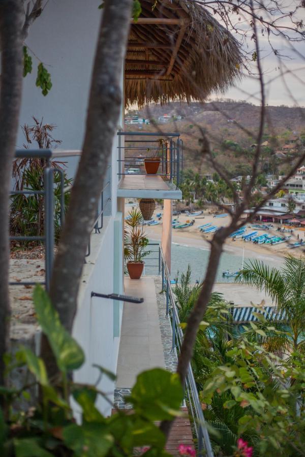 Hotel Casa Justina Puerto Ángel エクステリア 写真